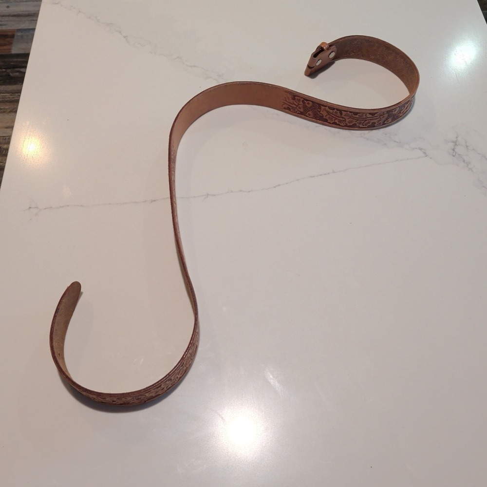 45 Inch Looper Leather Belt - Picture 2 of 4